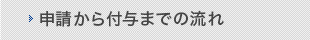 申請から付与までの流れ